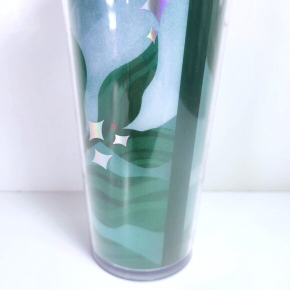 Starbucks For Life 2020 Tumbler with Straw 24 Ounces Venti Green Limited Edition - Picture 3 of 12